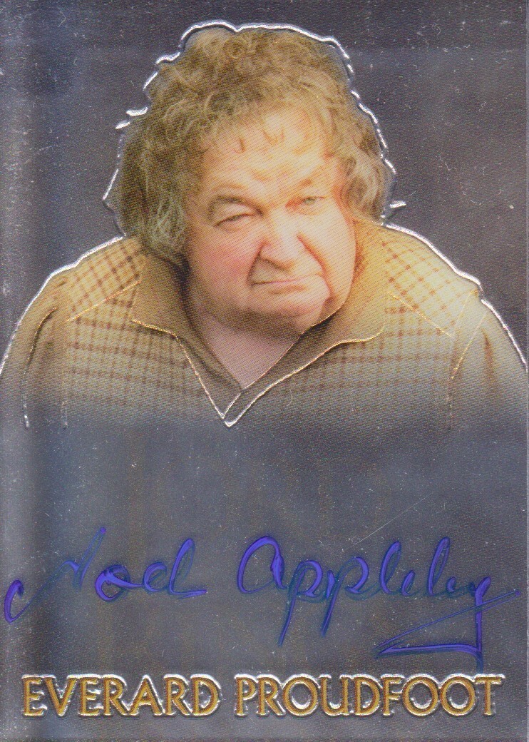 2004 LORD OF THE RINGS TRILOGY CHROME NOEL APPLEBY AS