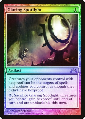 Glaring Spotlight FOIL Gatecrash PLD Artifact Rare MAGIC MTG CARD ABUGames