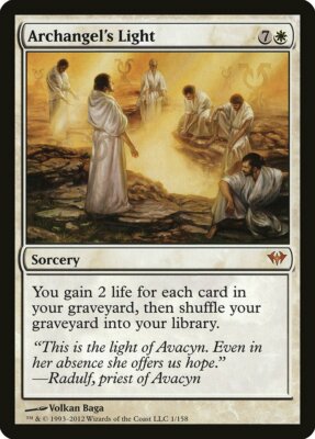 Archangel's Light Dark Ascension NM White Mythic Rare MAGIC MTG CARD ABUGames