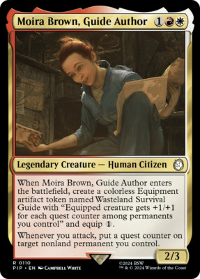 Moira Brown, Guide Author Fallout NM Rare MAGIC THE GATHERING MTG CARD ABUGames