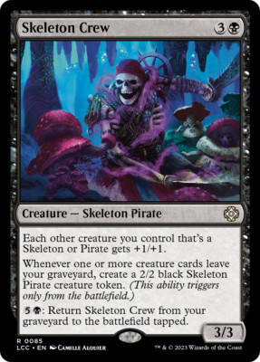 Skeleton Crew [The Lost Caverns of Ixalan Commander] Magic MTG