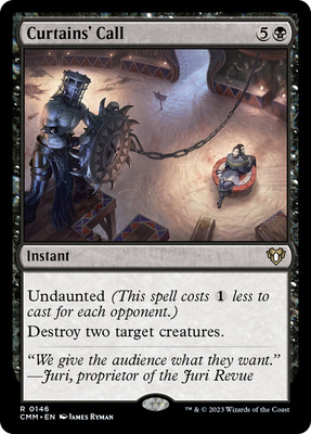 Curtains' Call [Commander Masters] Magic MTG