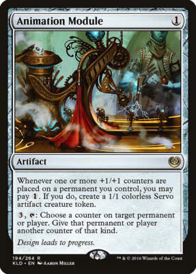 Animation Module Kaladesh NM Artifact Rare MAGIC THE GATHERING CARD ABUGames