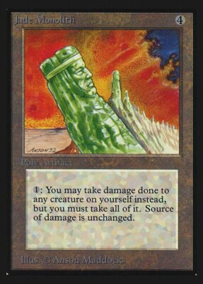 Jade Monolith Collectors' Edition NM Rare CARD ABUGames