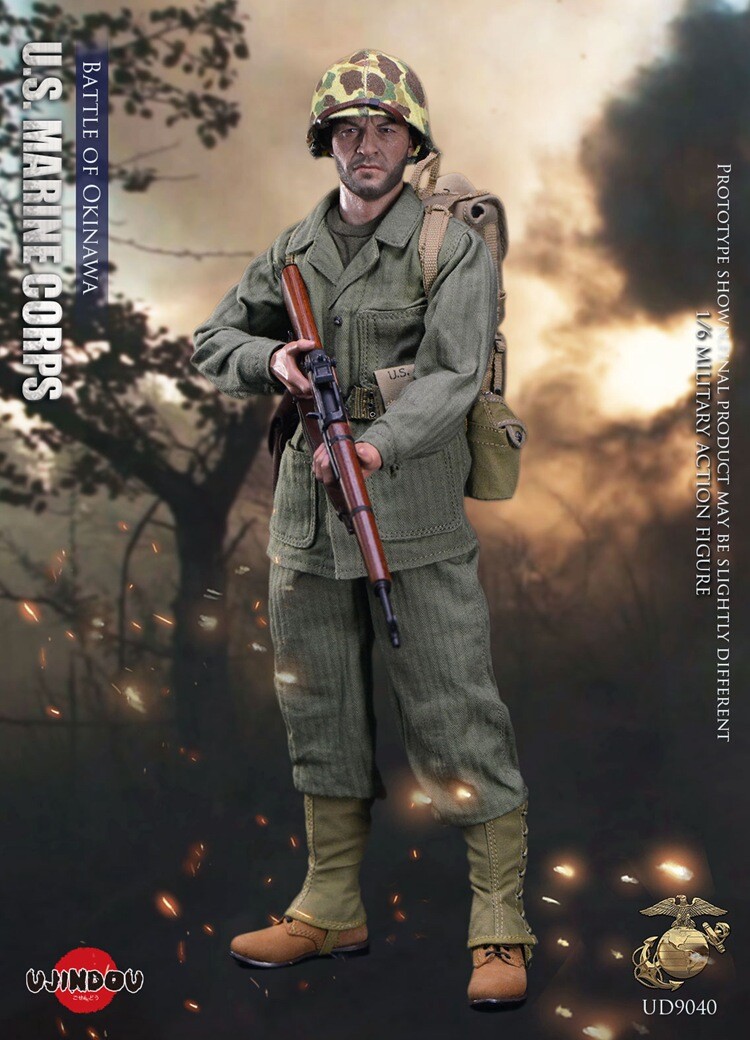 1/6 soldier story USMC 素体　制服　ブーツ　小物セット Ready! UJINDOU UD9040 Battle of OKINAWA U.S. Marine Corps 1