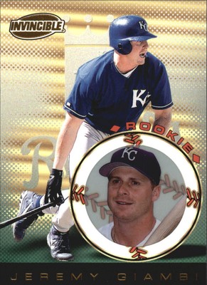 1999 Pacific Invincible Baseball Card #73 Jeremy Giambi
