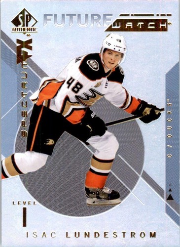 2018-19 SP Authentic - Isac Lundestrom #S-42