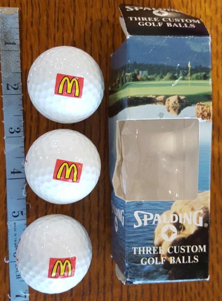 Vintage McDonald's Spalding Golf Balls & BoxのeBay公認海外通販｜セカイモン
