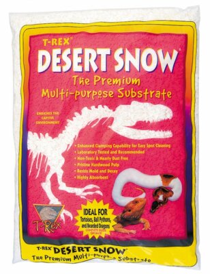 T-Rex Reptile Terrarium Substrate - Desert Snow 2lb bag