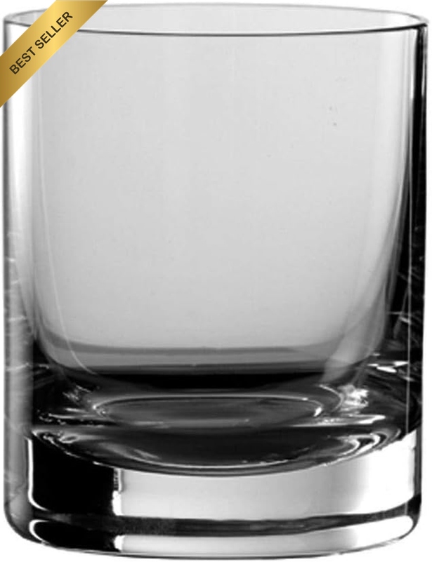 Stolzle Lausitz New York Bar Double Old Fashioned Tumbler 6 Piece Set, 320 Ml Ca