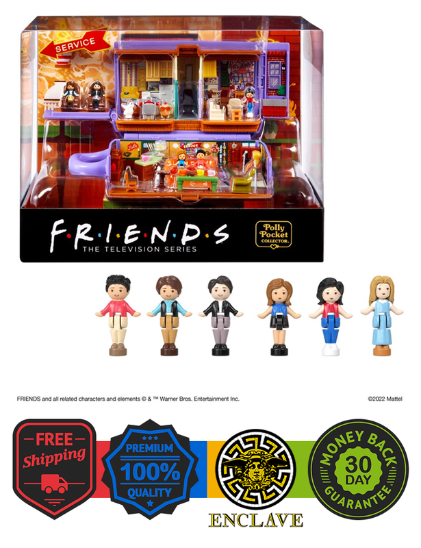 Polly Pocket Dolls Collector Friends Compact, Central Perk Cup 