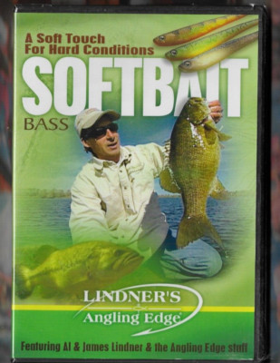 NEW & FACTORY SEALED SOFTBAIT BASS HARD CONDITIONS FISHING AL JIM LINDNER'S DVD