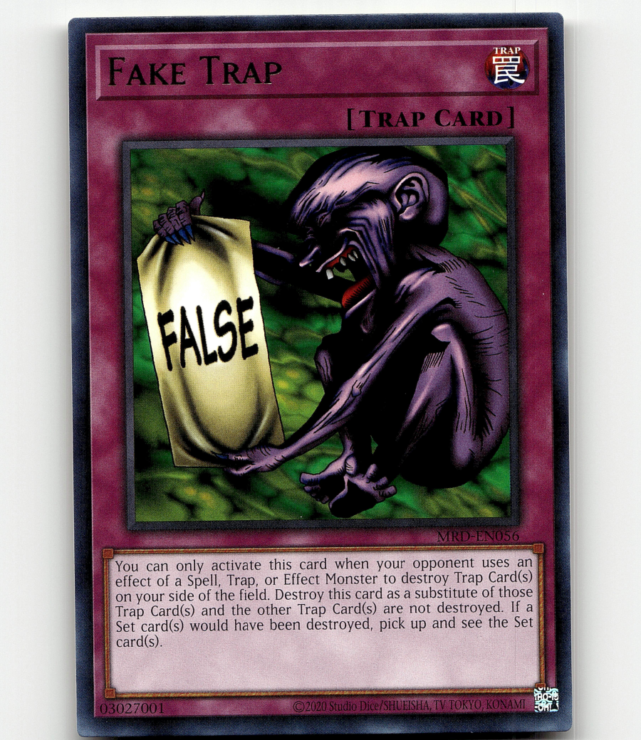 Yugioh - Fake Trap - Metal Raiders 25th Anniv.