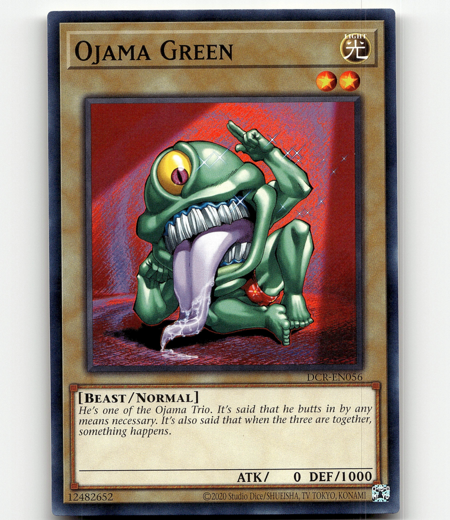 Yugioh - Ojama Green - Dark Crisis 25th Anniv.