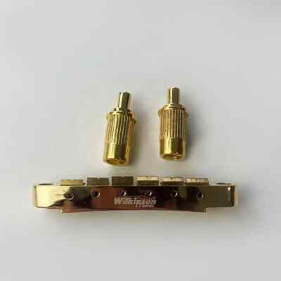 Wilkinson SG LP electric guitar fixed bridge Wilkinson tailpiece gold
