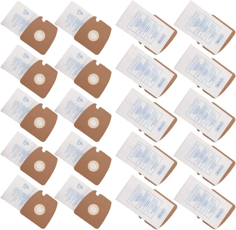 20Pcs Replacement for Eureka 3670 & 3680 MM Vacuum Bags,and 