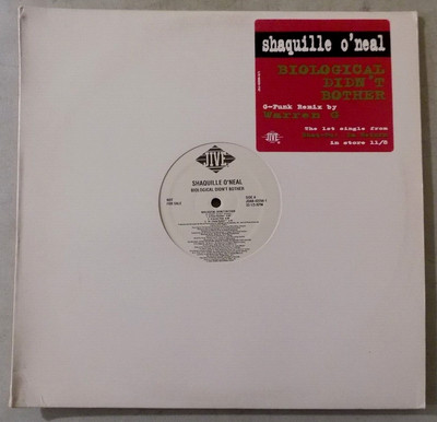 SHAQUILLE O'NEAL - Promo 12''- Biological Didn't Bother - Jive JDAB-42266-1 - VG+