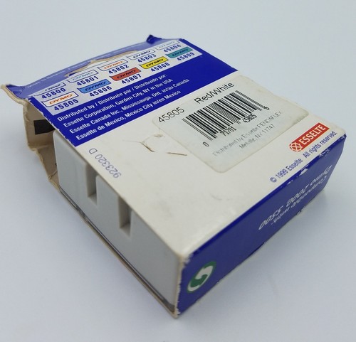 DYMO 45805 Label Cassettes White/Red 19mm × 7m 3/4