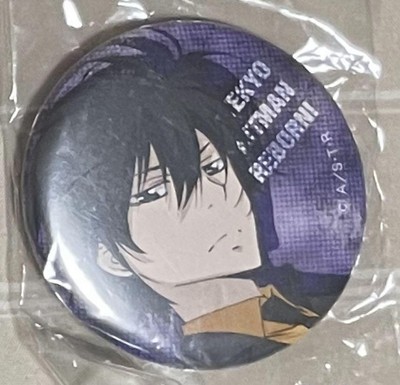 Katekyo Hitman Reborn! Anicap Button Badge Hibari Kyoya Japan Anime