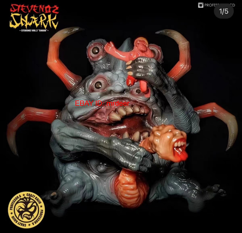 PROFESSOR A CRAZY KAIJU スティーブン03 ソフビ PROFESSOR A CRAZY KAIJU スティーブン03 ソフビ