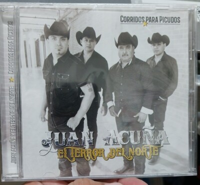 Juan Acuña Y El Terror Del Norte - Corridos Para Picudos [Brand New Sealed CD]
