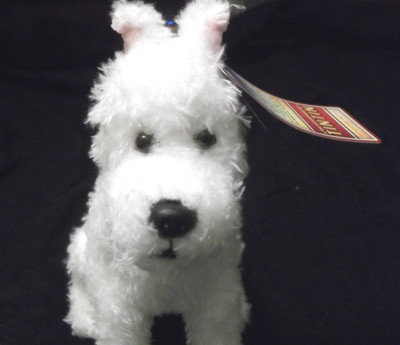 SNOWY THE DOG FROM THE ADVENTURES OF TINTIN  TY BEANIE BABY NWT 2011