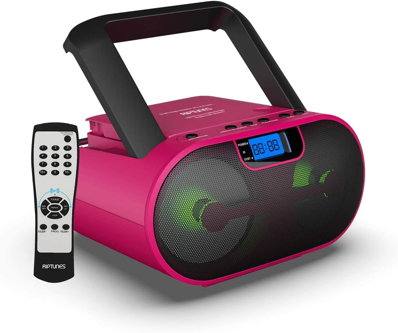 CD Player Boombox Portable Radio AM/FM Bluetooth Boombox MP3/CD, USB, Msd, Aux,