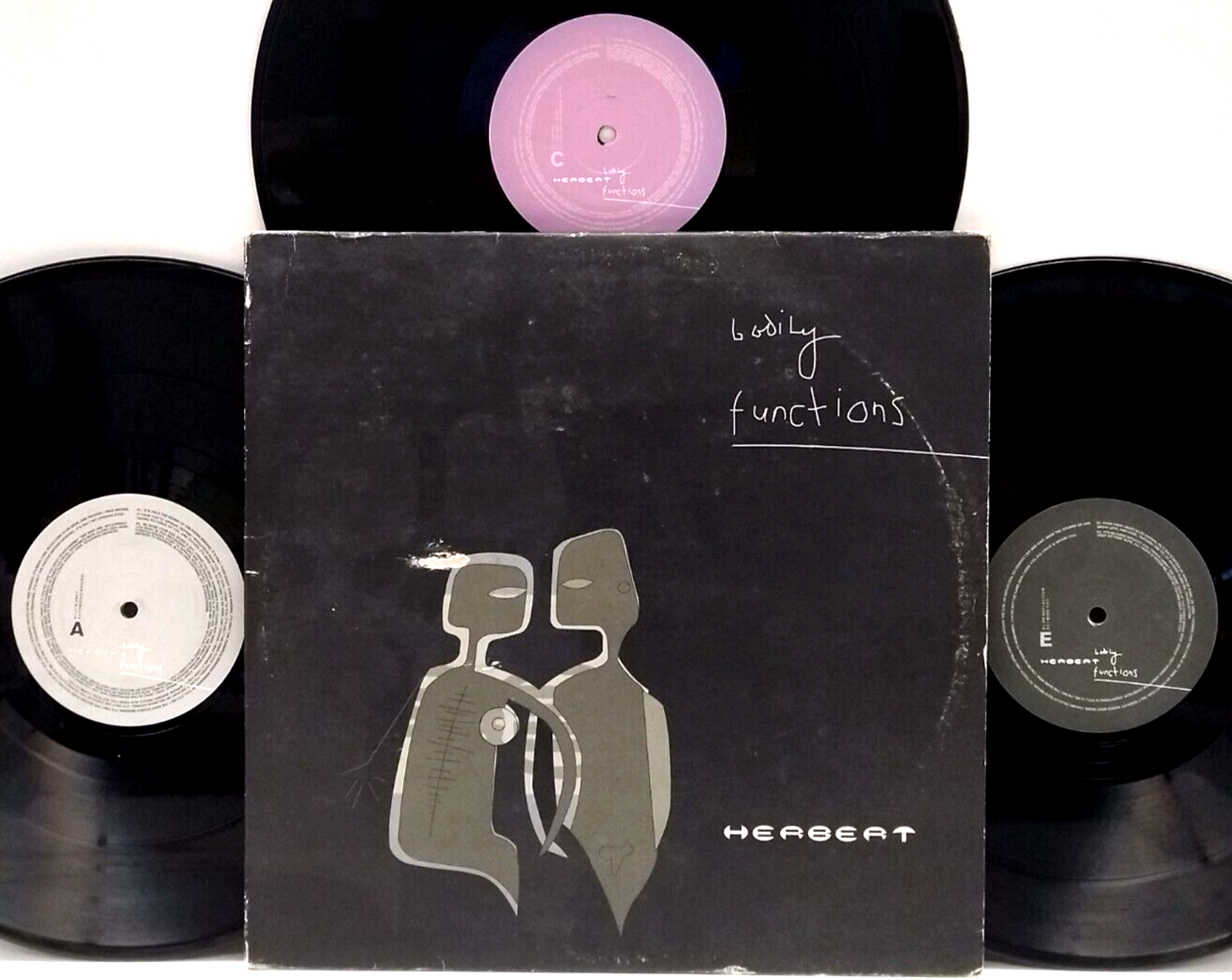 洋楽 Herbert / Bodily Functions (LP) Matthew Herbert - Bodily Functions 3LP 2001 EU ORIG !K7