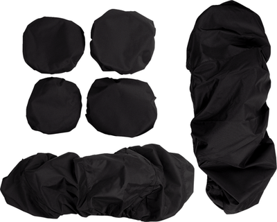 MOOSE OFFROAD Pioneer 1000-6 Seat Cover - Black (Part Number: PIOT6BS-11)