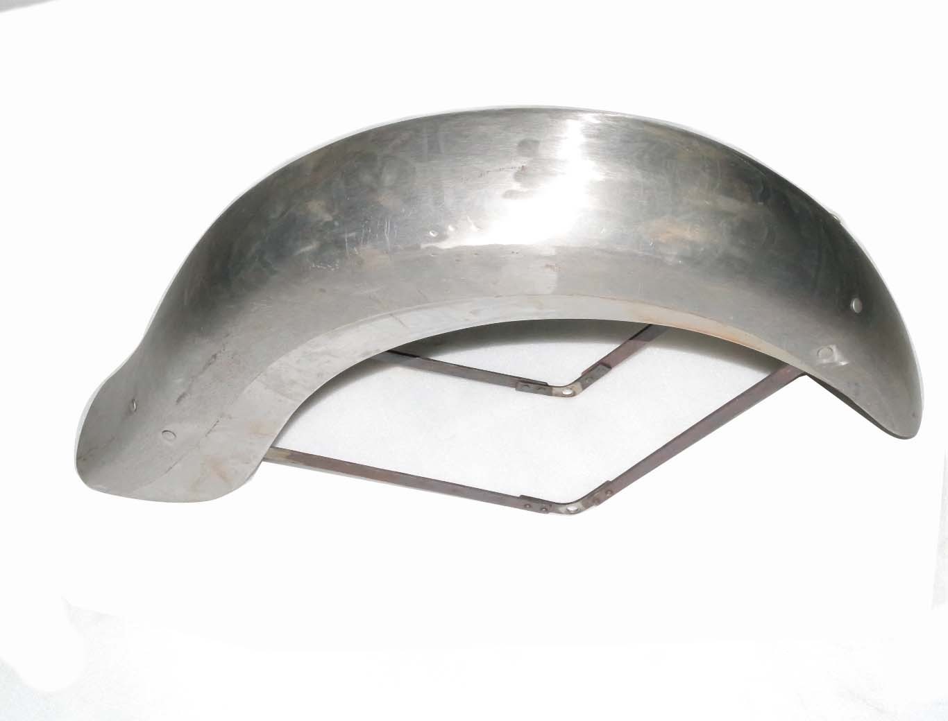 Indian Chief Scout 101 Front Mudguard Fender 1936 -39 Rigid Frame Raw Steel 