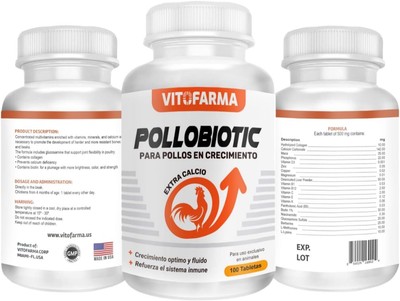 VITOFARMA POLLOBIOTIC - Essential Vitamin Supplement for Optimal Health and Perf