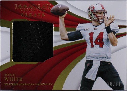 2018 Panini Immaculate Collection Collegiate Mike White #20