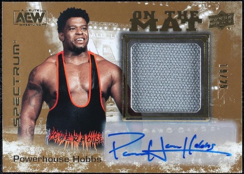 2021 Upper Deck AEW Spectrum - Powerhouse Hobbs #OTM-22