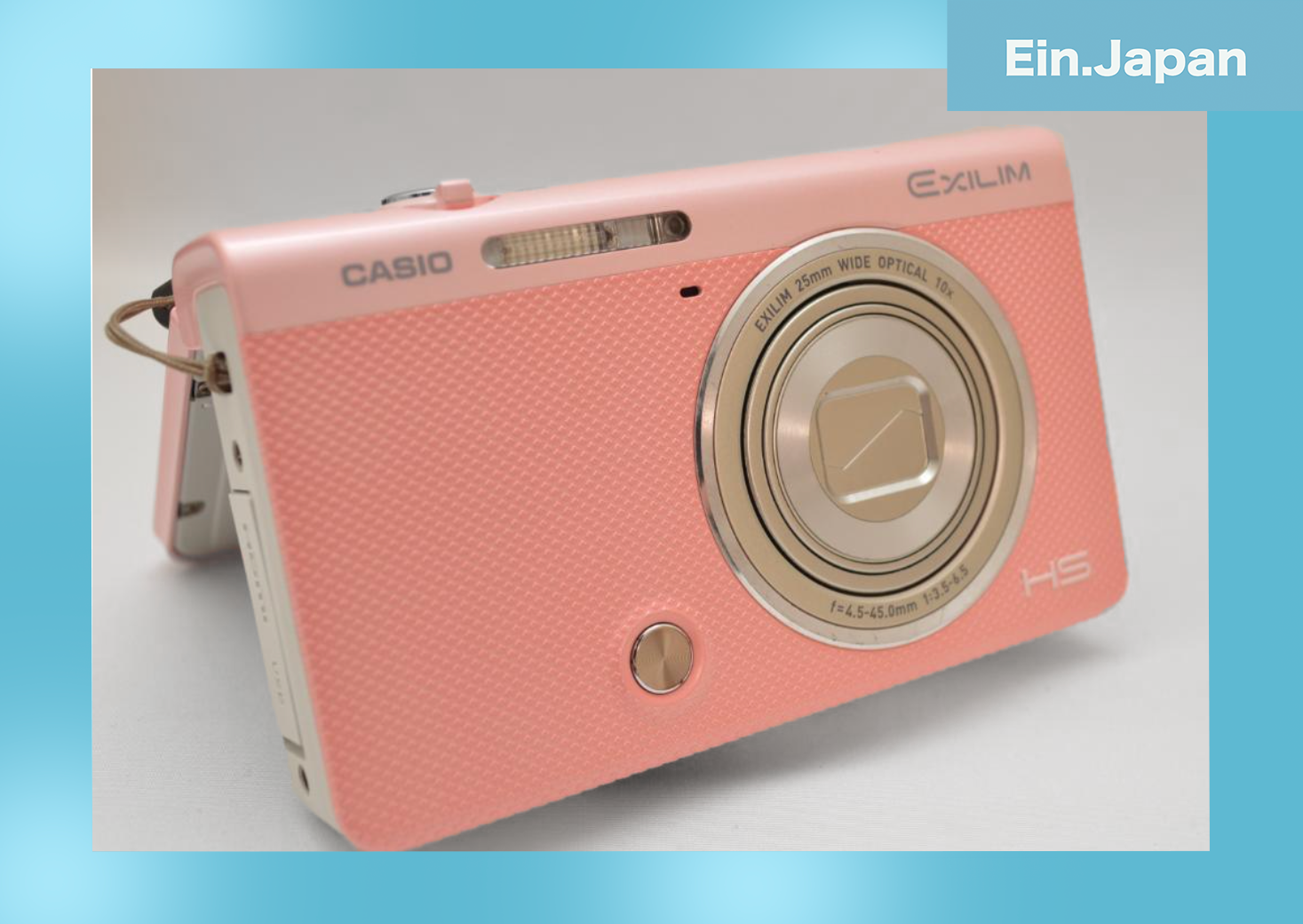 CASIO HIGH SPEED EXILIM EX-ZR70 Pink Digital Camera Selfie