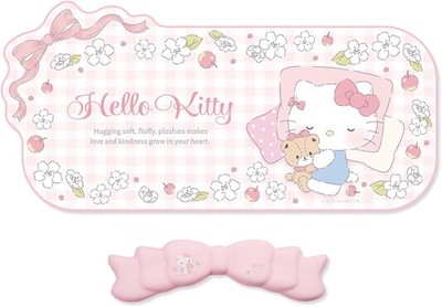 Kuitmor Kawaii Anime Mouse Pad Wrist Rest Support Set - Non-Slip Desk Mat and M