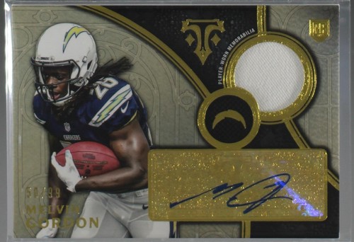 2015 Topps Triple Threads Melvin Gordon #TTRAR-MG