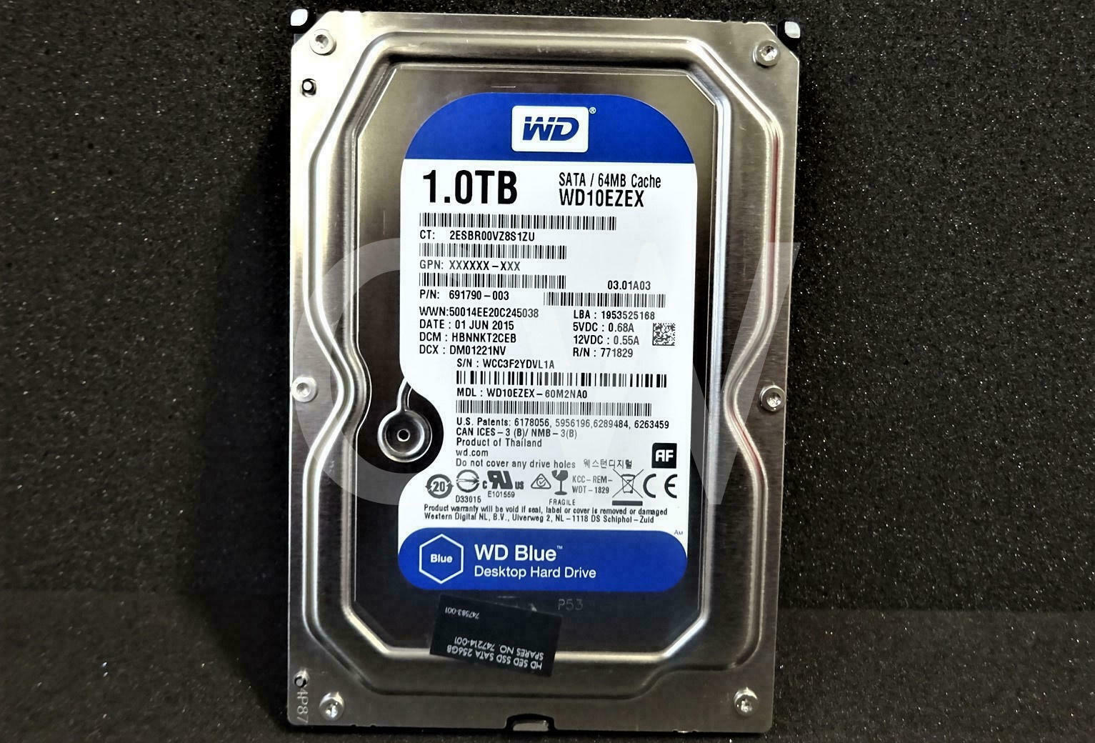 Western Digital WD10EZEX-60WN4A0 - 1TB 7.2K RPM SATA 3.5 Western Digital WD10EZEX-60WN4A0 - 1TB 7.2K RPM SATA 3.5