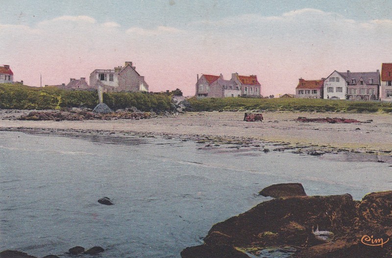 Cpa Sieck Santec Vue De L' Hotel De Roch Treas Santec