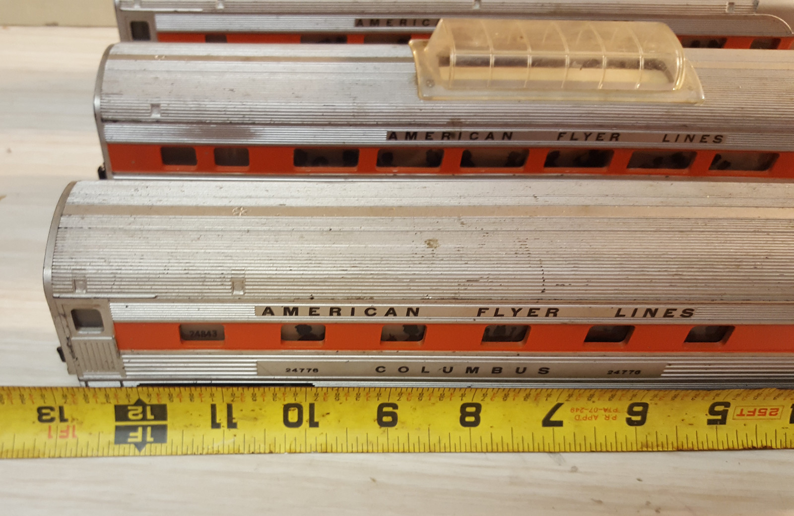 American Flyer Vintage Hamilton / Washington / COLUMBUS LOT