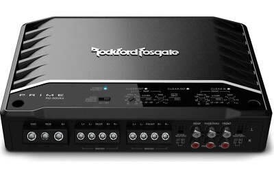 Rockford Fosgate Prime R2-500X4 500 Watt 4 Channel Full Range Amplifier 125W x 4
