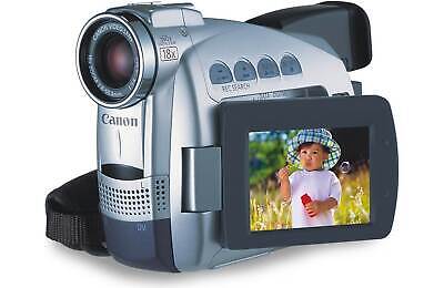 Canon ZR60 Silver Mini DV Standard Definition Digital Camcorder, Grade A