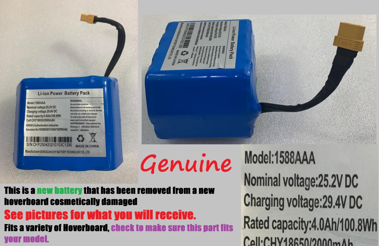 2S 7.4V LiPo Battery 4000mAh LP426580