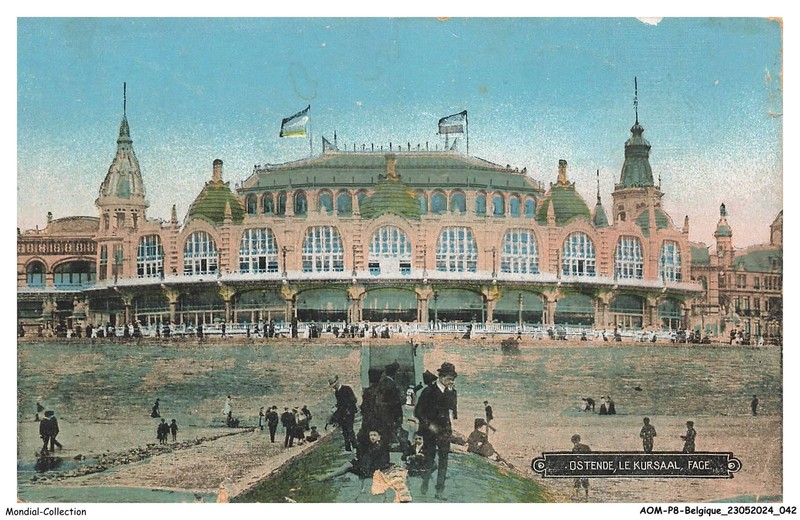 Aomp8-0537-Belgique - Ostende - Le Kursaal - Fage