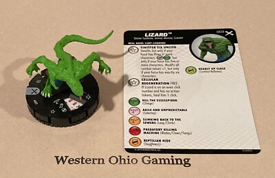 Heroclix Lizard #003 NEW Earth X Single Figure