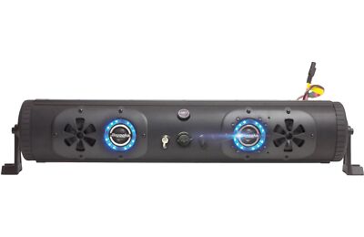 Bazooka BPB24-DS-G2 24" Double-Sided 10 Speaker Bluetooth Soundbar w/ LED Lights