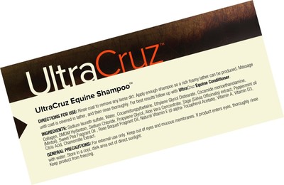 UltraCruz Equine Horse Shampoo, 16 oz
