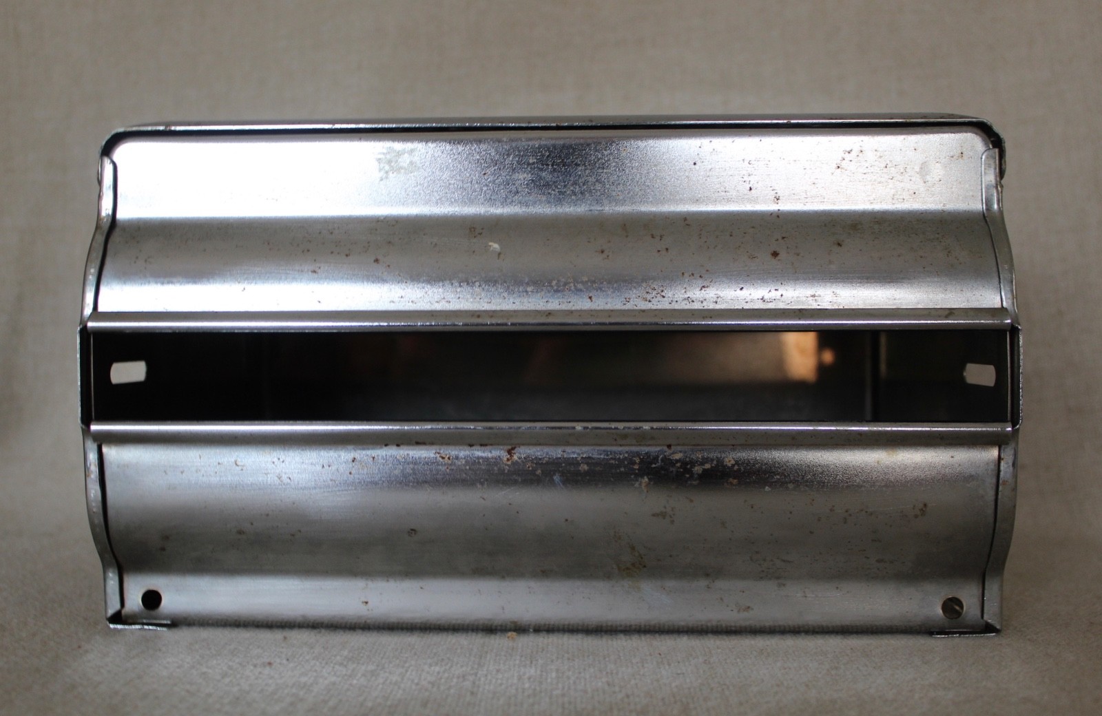 Vintage 70s FORT HOWARD PAPER SINGLE FOLD CABINET w/key SINGLE TOWEL BATHROOM