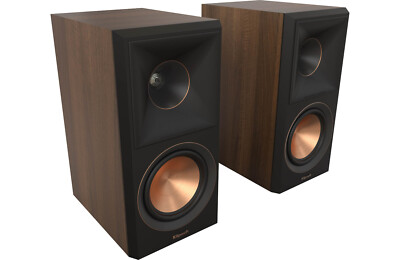 Klipsch RP-500M MkII Bookshelf Speaker Pair Walnut B stock