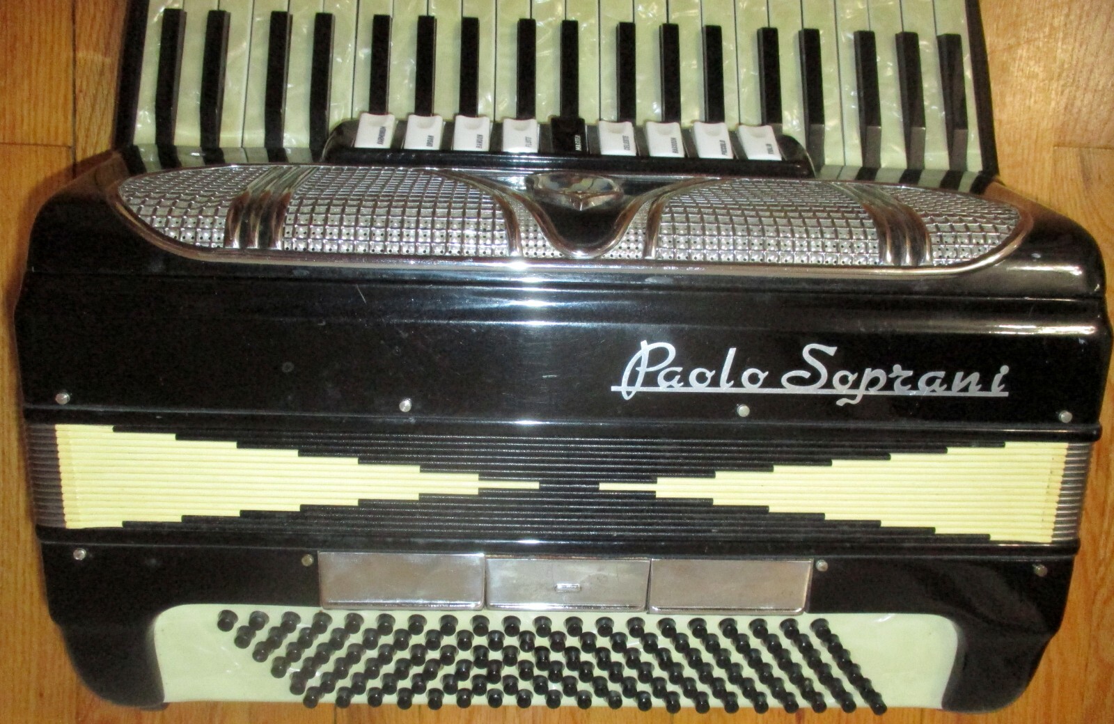 Paolo Soprani Italiana アコーディオン Paolo Sopraniスイングウッド96