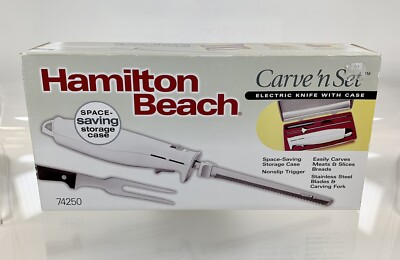 Hamilton Beach 74250 Electric Food Slicer New In Box